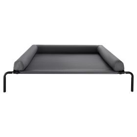 Elevated Dog Bed for Large Dogs, Portable Raised Dog Cot with Washable Pillow Elevated Dog Bed for Large Dogs, Portable Raised Dog Cot with Washable Pillow